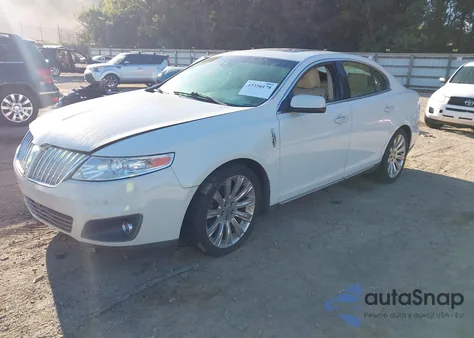 2009 Lincoln Mks z USA, uszkodzony, nr VIN 1LNHM93RX9G619419